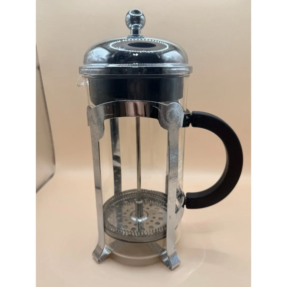 Starbucks Barista French Press 8 Cup Glass and Stainless Steel Coffee Maker FLAW